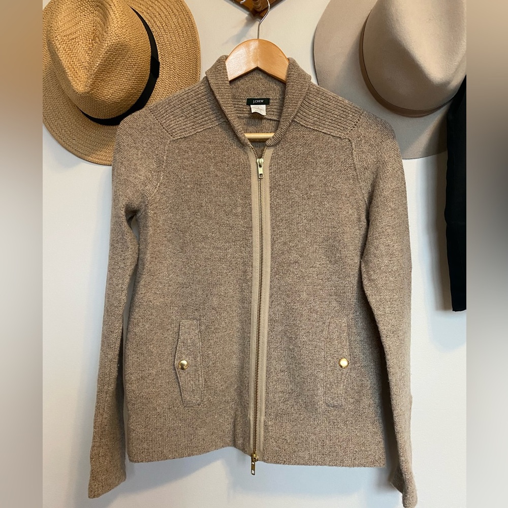 J. Crew merino wool cardigan/jacket